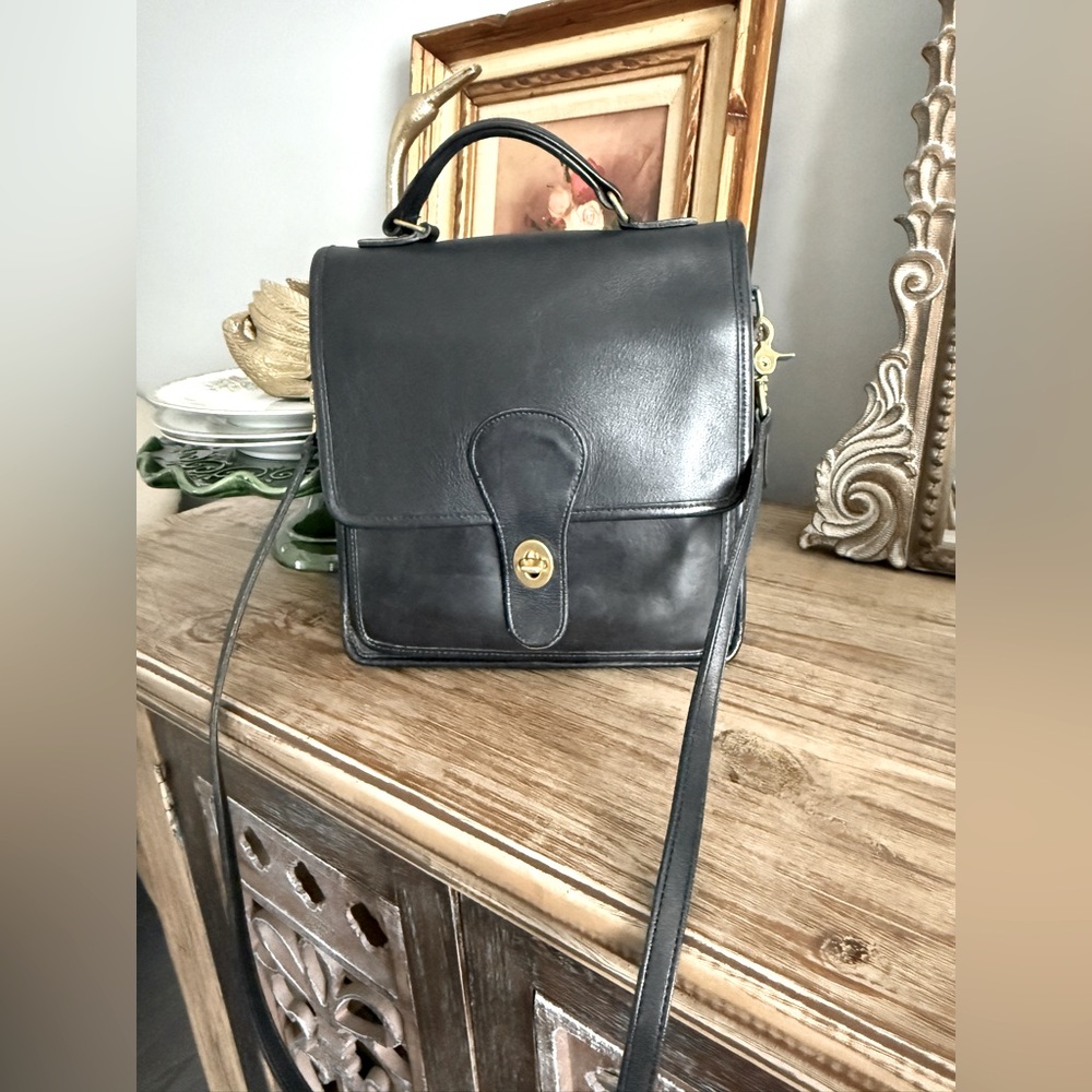 VINTAGE COACH STATION BAG PRE-1994 Made in USA